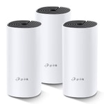 TP-Link Deco M4-3P AC1200 Mesh Üçlü Paket Wi-Fi Sistemi - 1200Mbps, Çift Bant, 100+ Cihaz, WAN, 1Gbit Port, 370m Kapsama
