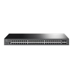 TP-Link TL-SG3452X JetStream 48 Port Gigabit L2+ Yönetilebilir Switch - 4x10GE SFP+ Slot, Rackmount, Metal Kasa