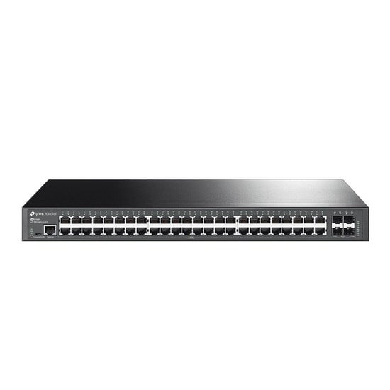 TP-Link TL-SG3452X JetStream 48 Port Gigabit L2+ Yönetilebilir Switch - 4x10GE SFP+ Slot, Rackmount, Metal Kasa