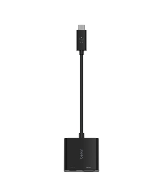 Belkin USB-C HDMI Çoğaltıcı (AVC002BTBK) - 4K 60Hz Görüntü Aktarımı ve 60W Hızlı Şarj Desteği