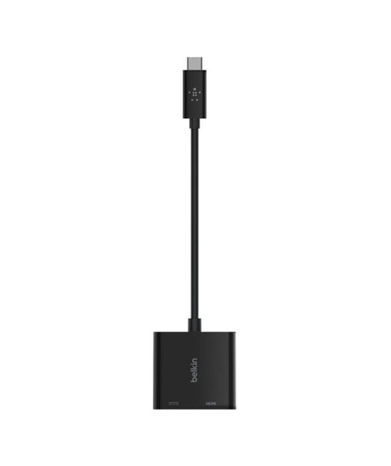 Belkin USB-C HDMI Çoğaltıcı (AVC002BTBK) - 4K 60Hz Görüntü Aktarımı ve 60W Hızlı Şarj Desteği