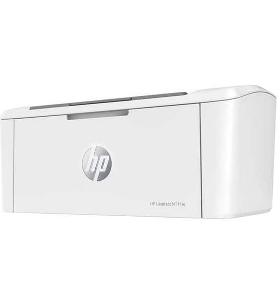 HP LaserJet M111w (7MD68A) Mono Lazer Yazıcı - Wi-Fi, Mobil Baskı, Siyah-Beyaz, Kompakt Tasarım, 20ppm Hız
