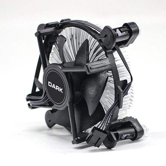 Dark DKCCL171 Intel LGA1700 İşlemci Soğutucu - 92mm 2400RPM Fan, 35 CFM, Bakır Taban, PWM Kontrolü, Hidrolik Rulmanlı