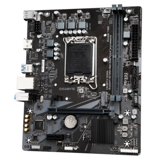 Gigabyte H610M K D4 Anakart: Intel LGA1700, DDR4 3200MHz, Intel XMP, M.2, PCIe 4.0, HDMI, USB 3.2, 1G LAN, Micro ATX