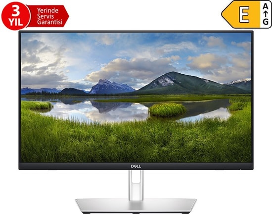 Dell P2424HT 23.8" Dokunmatik Full HD IPS Monitör: 5ms, 60hz, 300nits, USB-C Hub, RJ45, 90W PD, HDMI, DP, 3W Hoparlör