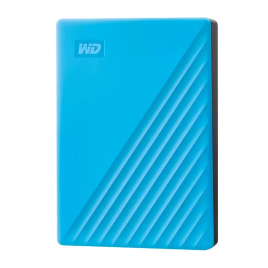 WD My Passport 4TB Mavi USB 3.2 Harici Disk (WDBPKJ0040BBL-WESN) - 2.5", Taşınabilir, USB Micro-B, 256-Bit Şifreleme