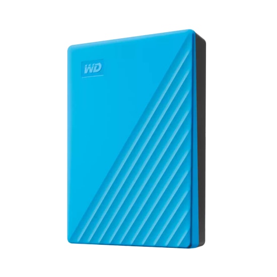 WD My Passport 4TB Mavi USB 3.2 Harici Disk (WDBPKJ0040BBL-WESN) - 2.5", Taşınabilir, USB Micro-B, 256-Bit Şifreleme
