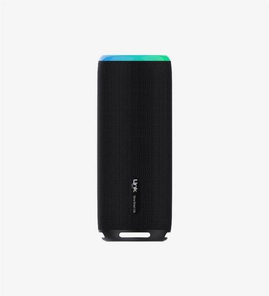LinkTech LPS-R125 Yeşil Premium IPX4 Işıklı Yeşil Bluetooth Hoparlör - 7.5W Stereo Ses, Suya Dayanıklı, 1500mAh Pil