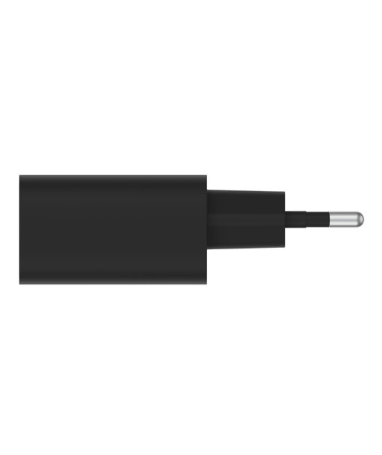 Belkin WCA004VFBK 25W USB-C PD Hızlı Şarj Adaptörü - Siyah, 25W Güç, PD Desteği, Kompakt ve Güvenli Tasarım Şarj Aleti