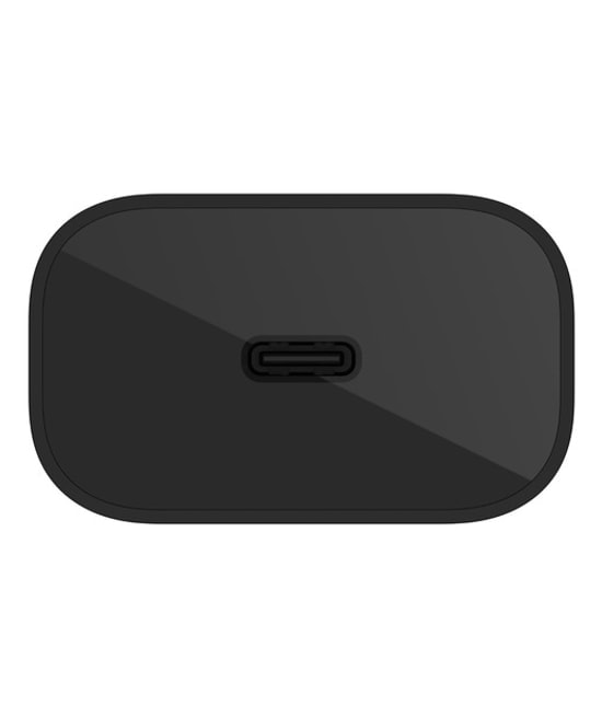 Belkin WCA004VFBK 25W USB-C PD Hızlı Şarj Adaptörü - Siyah, 25W Güç, PD Desteği, Kompakt ve Güvenli Tasarım Şarj Aleti