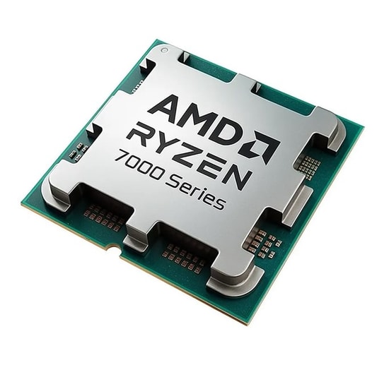 AMD Ryzen 5 7600 3.8GHZ (5.1GHZ Turbo) 38MB 6C/12T 65W AM5 TRAY İşlemci - Fansız, Kutusuz, Dahili Radeon Grafik Yongası