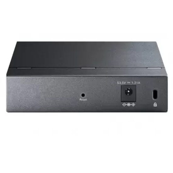 TP-Link TL-SG105PE 5 Port Gigabit Easy Smart Switch - 4 Port PoE+, 65W PoE Güç, Metal Kasa, Fansız Tasarım