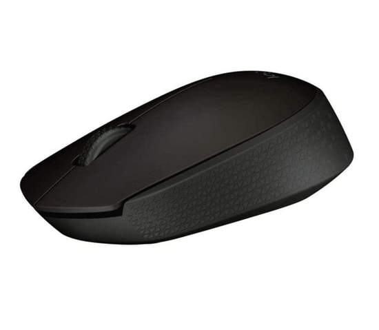 Logitech B170 Siyah Kablosuz Mouse (910-004798) - 1000 DPI, 2.4 GHz USB Alıcılı, 3 Tuşlu, 10m Menzil, Sağ Sol El Uyumlu