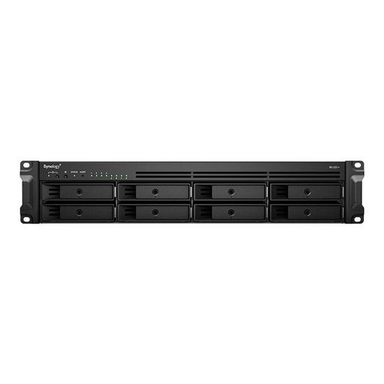 Synology RackStation RS1221RPPLUS 8 Disk Yuvalı 2U Rack Tipi NAS - AMD 4 Çekirdekli, 4GB DDR4 RAM, SATA, USB 3.2, 1G LAN