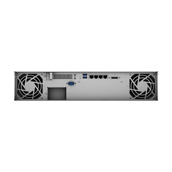 Synology RackStation RS1221RPPLUS 8 Disk Yuvalı 2U Rack Tipi NAS - AMD 4 Çekirdekli, 4GB DDR4 RAM, SATA, USB 3.2, 1G LAN