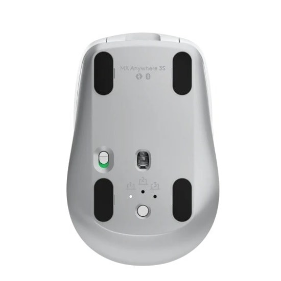 Logitech MX Anywhere 3S Beyaz Kablosuz Mouse (910-006930) - 8000 DPI, Sessiz, Bluetooth, Kompakt Tasarım, Optik Sensör