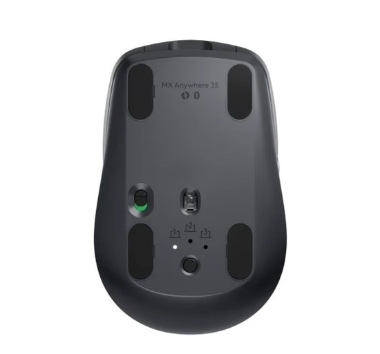 Logitech MX Anywhere 3S Siyah Kablosuz Şarjlı Mouse (910-006929) - 8000dpi, 6 Tuşlu, Darkfield Sensör, Sessiz Tıklama