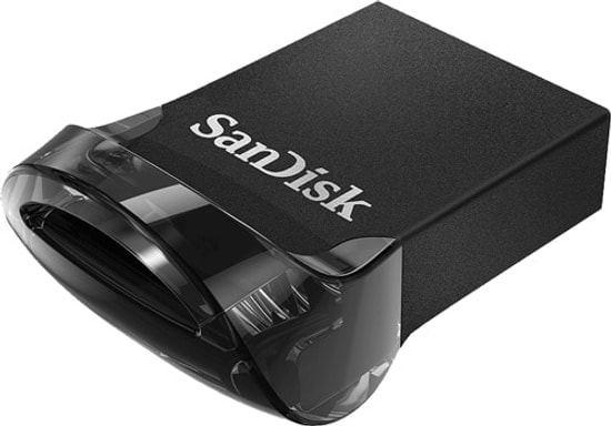SanDisk Ultra Fit SDCZ430-512G-G46 512GB USB 3.2 Flash Bellek - 130MB/s Okuma Hızı, Kompakt Tasarım, Siyah