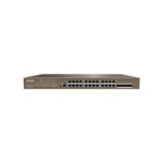 Tenda TEG5328P 24 Port Gigabit Yönetilebilir PoE Switch - 370W, 4 SFP Port, Rack Mount, L2/L3 Destekli Switch