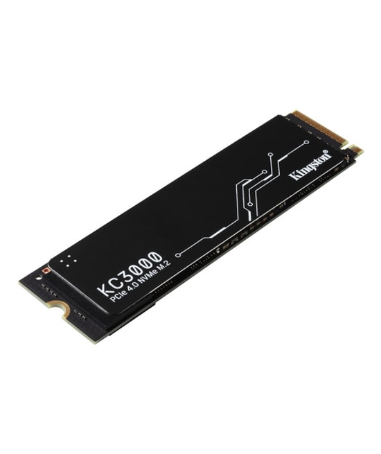 Kingston KC3000 2TB NVMe M.2 Grafen Soğutuculu SSD (SKC3000D/4096G) - 7000/7000 MB/s, PCIe Gen 4x4, 2GB DDR4 Önbellek