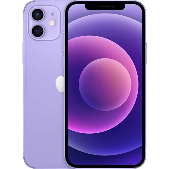 Apple iPhone 12 128 GB Mor Cep Telefonu (Apple Türkiye Garantili) - 6.1 İnç Ekran, 4 GB RAM, 5G, A14 Bionic Chipset