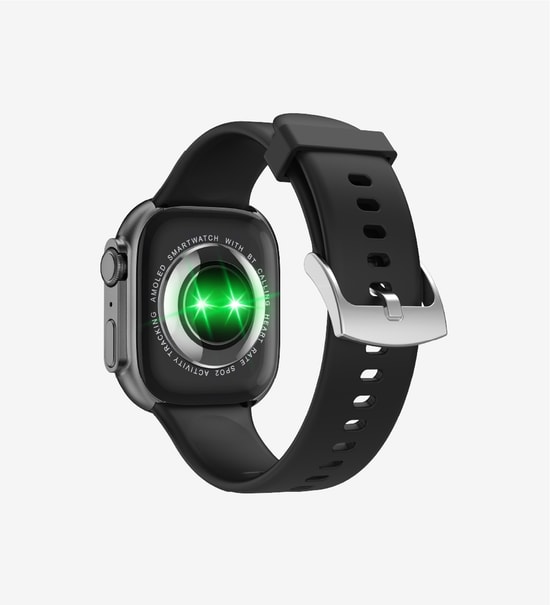LinkTech S92 Premium LT Watch Siyah Akıllı Saat - 1.75" AMOLED Ekran, IP67 Suya Dayanıklı