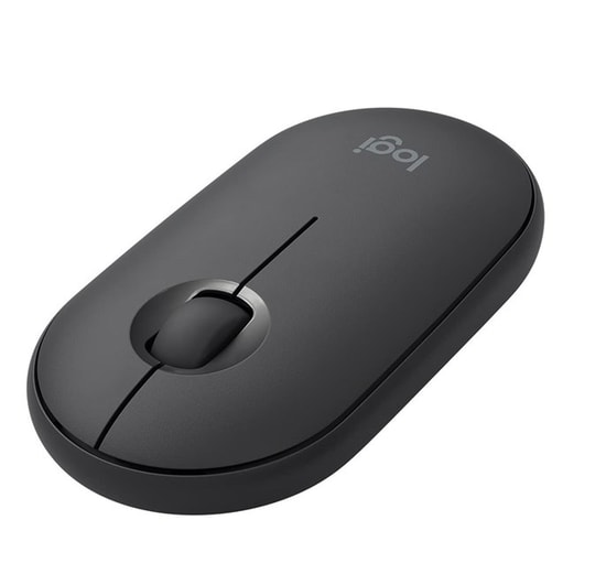 Logitech Pebble Mouse 2 M350s Grafit Bluetooth Mouse (910-007015) - 1000 DPI, İnce Tasarım, Taşınabilir, Şık ve Minimali