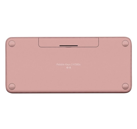 Logitech Pebble Keys 2 K380s Pembe Türkçe Q Düzen Bluetooth Klavye (920-011861) - Easy-Switch, 3 Cihaz Bağlantısı