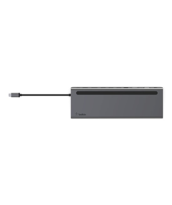 Belkin INC004BTSGY USB-C 11'i 1 Arada Çoklu Bağlantı İstasyonu - 4K HDMI, 100W PD, Ethernet, USB 3.0, Kart Okuyucu