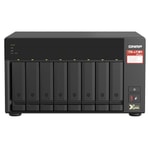 QNAP TS-873A 8GB RAM 8xDisk 2xM.2 SSD Yuvalı Tower NAS Depolama - DDR4, 2.5GbE, USB 3.2, AMD Dört Çekirdekli İşlemci