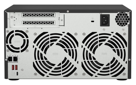QNAP TS-873A 8GB RAM 8xDisk 2xM.2 SSD Yuvalı Tower NAS Depolama - DDR4, 2.5GbE, USB 3.2, AMD Dört Çekirdekli İşlemci