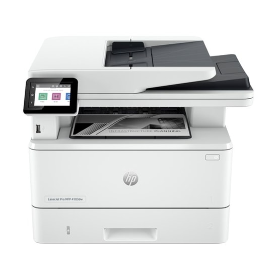 HP LaserJet Pro 4103DW (2Z627A) Siyah Lazer Yazıcı - 40ppm, WiFi, Tarayıcı, Fotokopi, Network, Dubleks, 512MB, USB 2.0