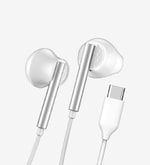 LinkTech LHF-H65 Beyaz Mikrofonlu Yüksek Baslı Kulak İçi Kablolu Kulaklık - 10mm Sürücü, 120cm Kablo, Stereo