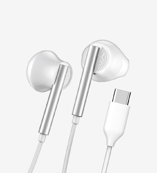 LinkTech LHF-H65 Beyaz Mikrofonlu Yüksek Baslı Kulak İçi Kablolu Kulaklık - 10mm Sürücü, 120cm Kablo, Stereo