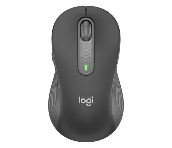 Logitech M650 L Siyah Kablosuz Optik Mouse (910-006236) - 4000 DPI, Sessiz Tıklama, Ergonomik Tasarım, Uzun Pil Ömrü