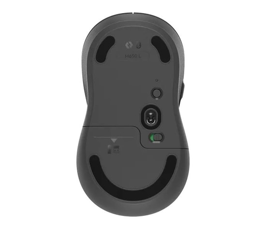 Logitech M650 L Siyah Kablosuz Optik Mouse (910-006236) - 4000 DPI, Sessiz Tıklama, Ergonomik Tasarım, Uzun Pil Ömrü