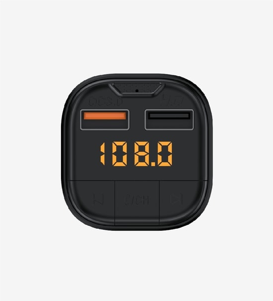 LinkTech GR15 Premium Qualcomm Quick Charge 3.0 FM Transmitter (LMP-GR15) - Araç Şarj Aleti, Hızlı Şarj Desteği