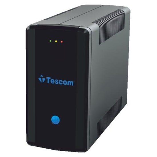 Tescom Leo+ 850VA LED UPS (9AH Akü) 5-10 Dk Kesintisiz Güç Kaynağı (900960148) - Line Interactive, Akıllı Şarj