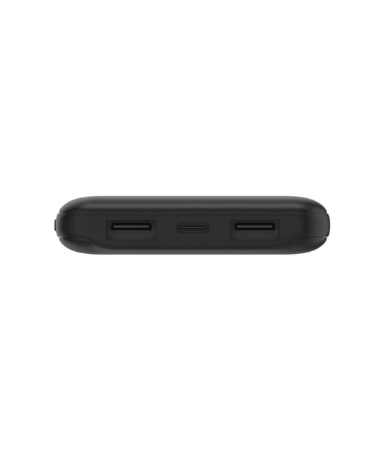 Belkin 10k Power Bank + Usb-C 15w Çift Usb-A 15cm Usb-A - C Kablo Siyah Powerbank