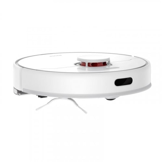 Dreame D10 Plus Beyaz Robot Süpürge - 4000Pa Emiş Gücü, LiDAR Navigasyon, Çöp İstasyonlu, 5200 mAh Batarya, Mop