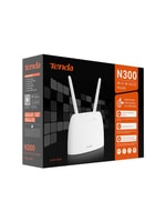 Tenda 4G06 N300 4G VoLTE Router: SIM Kartlı, 300Mbps Wi-Fi, 2x Anten, Kablosuz İnternet, Yüksek Kalite