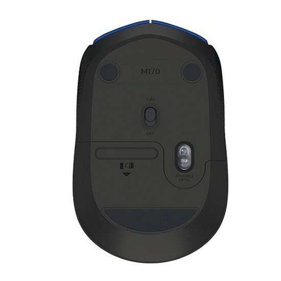 Logitech M170 Siyah Kablosuz Optik Mouse (910-004642) - 1000 DPI, USB Alıcı, Kompakt Tasarım, 2 Yıl Garanti
