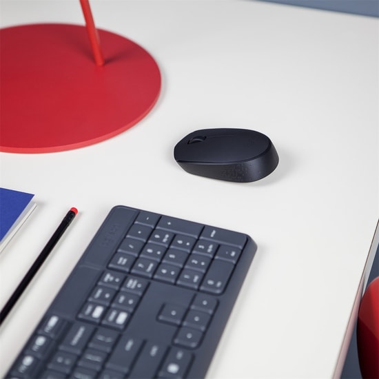 Logitech M170 Siyah Kablosuz Optik Mouse (910-004642) - 1000 DPI, USB Alıcı, Kompakt Tasarım, 2 Yıl Garanti