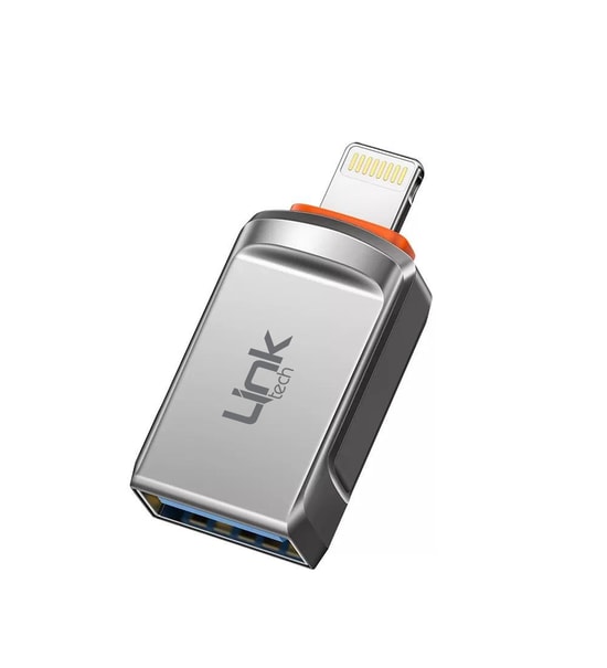 LinkTech LOF-O198 USB-A to Lightning Dönüştürücü Adaptör - 5Gbps Hızlı Veri Aktarımı ve Güvenilir Bağlantı Çözümü