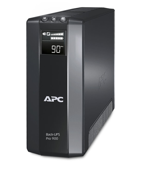 APC Back-UPS Pro 900 (BR900G-GR) 900VA/540W Schuko UPS - AVR, LCD Ekran, Kullanıcı Değiştirebilir Akü, USB, Schuko Fiş