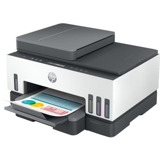 HP Smart Tank 750 (6UU47A) Çok Fonksiyonlu Tanklı Yazıcı - WiFi, Ethernet, ADF, Renkli, A4, 15ppm, 256MB Bellek
