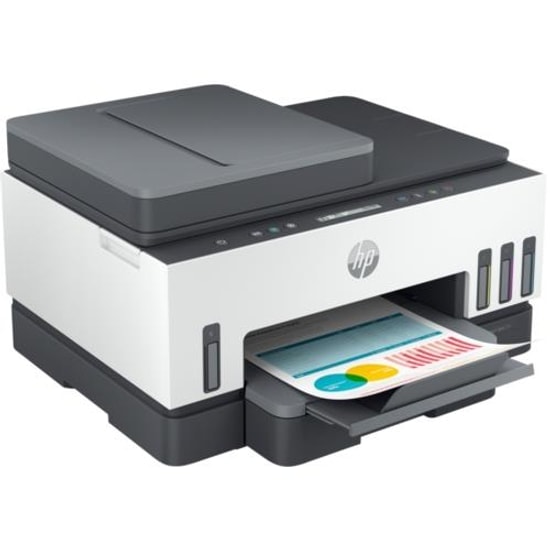 HP Smart Tank 750 (6UU47A) Çok Fonksiyonlu Tanklı Yazıcı - WiFi, Ethernet, ADF, Renkli, A4, 15ppm, 256MB Bellek