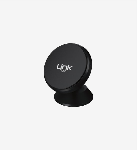 Linktech H708 Konsol İçin Mıknatıslı Yapışabilen Araç İçi Telefon Tutacağı Siyah Araç Aksesuar