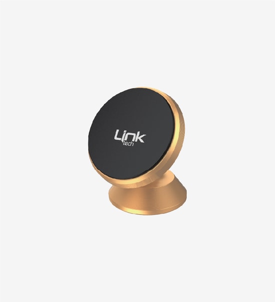 Linktech H708 Konsol İçin Mıknatıslı Yapışabilen Araç İçi Telefon Tutacağı Siyah Araç Aksesuar