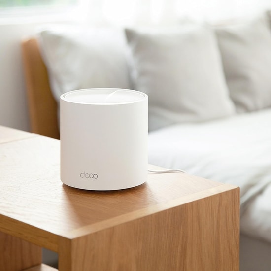 TP-Link Deco X50-2P AX3000 Mesh Wi-Fi Sistemi (İkili Paket) - 460m Kapsama, WiFi 6, 150+ Cihaz, AI Mesh, 2x Gigabit LAN